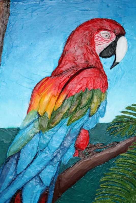 Рисунки из гуаши