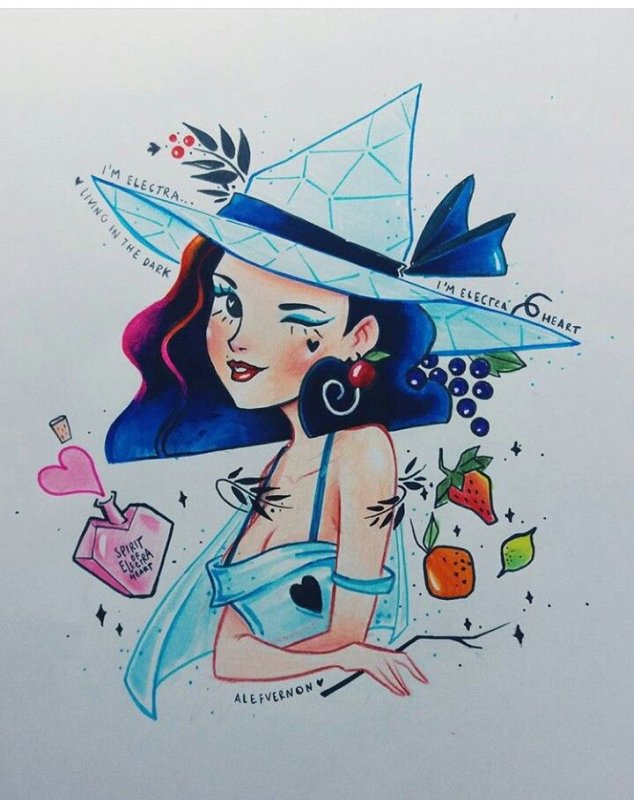 Рисунки Алеф Вернон