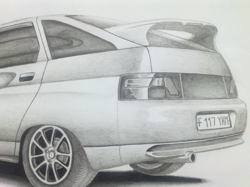 ВАЗ 2110 контур