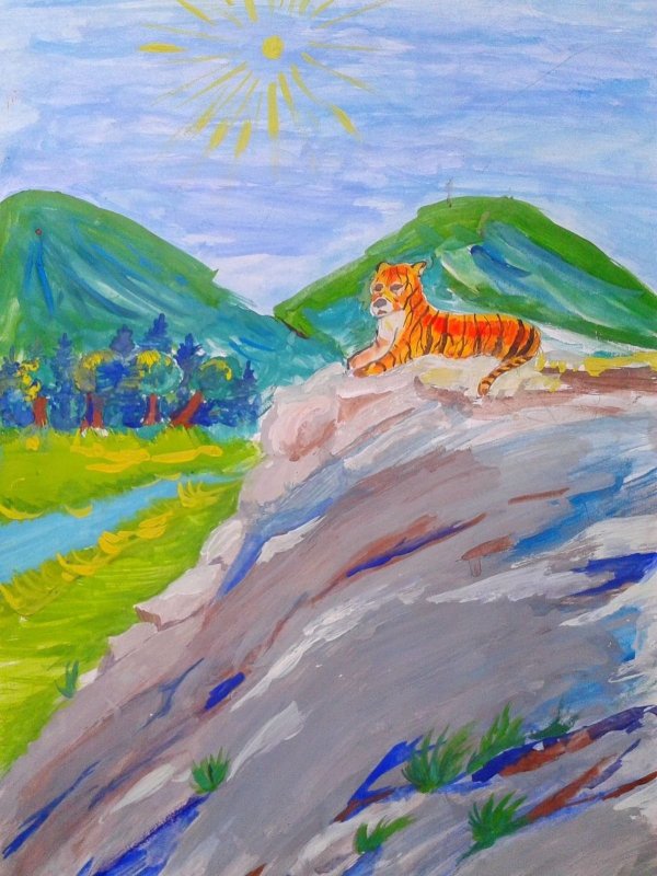 Приморье рисунок