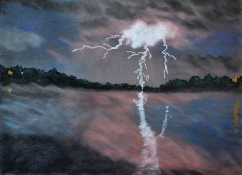 Геннадий Корягин картины гроза