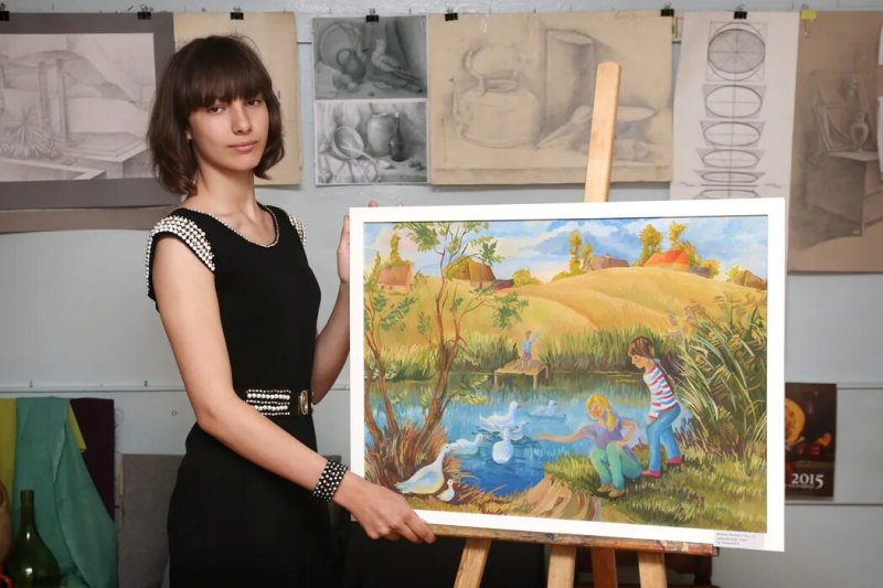 Композиция в художественной школе
