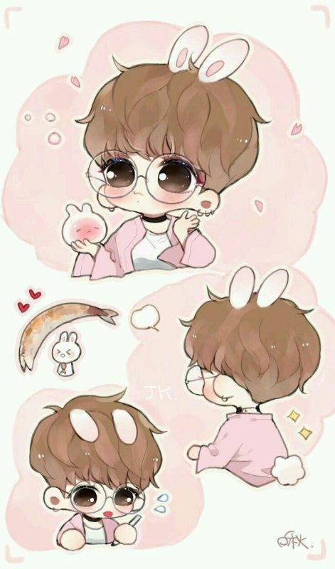 Чиби Чонгук из BTS