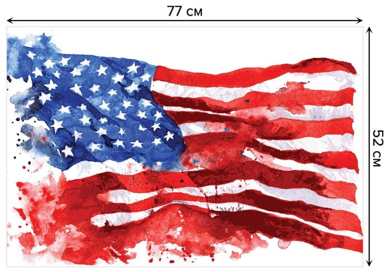 Американский флаг фон