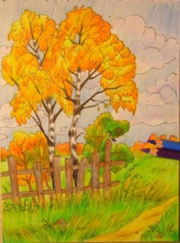 Рисунок осень