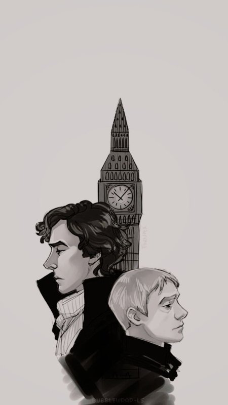 Шерлок ббс арт