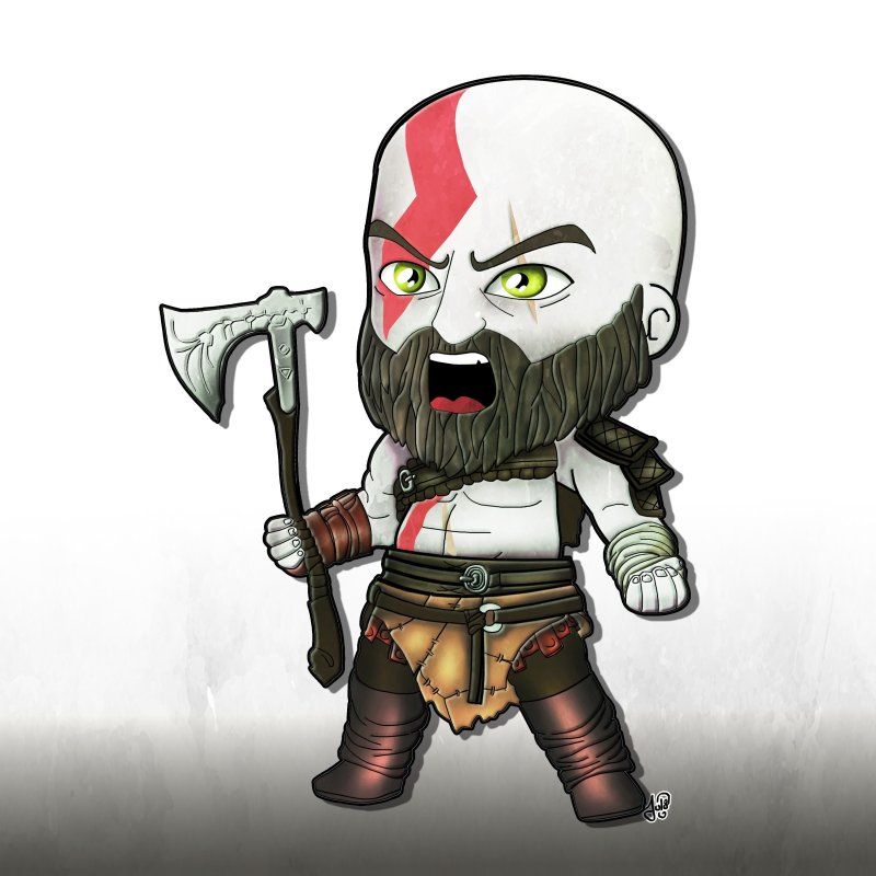God of War Чиби