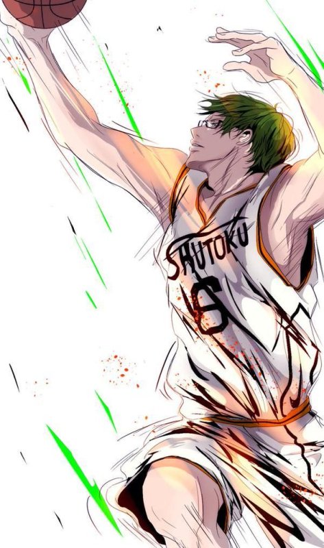 баскетбол куроко мидорима шинтаро