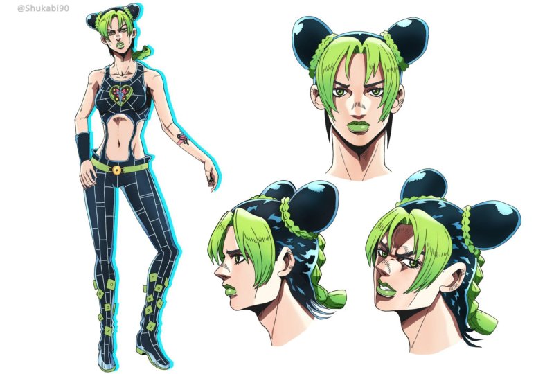 Jolyne kujo арты