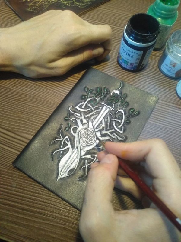 Рисунок для чеканки легкий