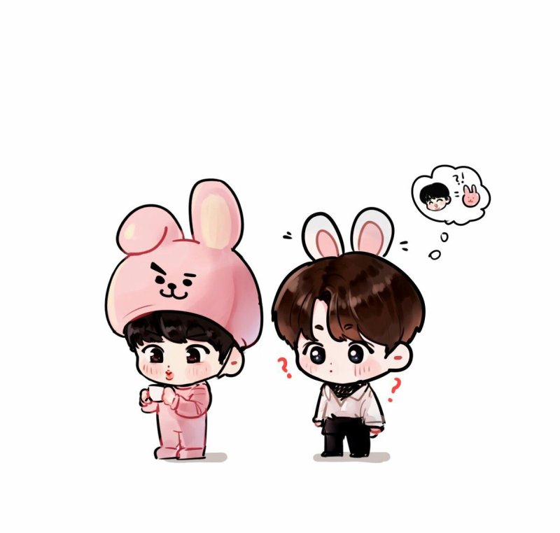 BTS Chibi персонажи