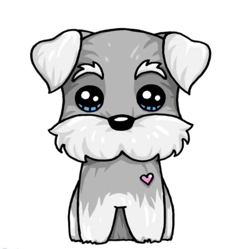 Картинки для срисовки собачки