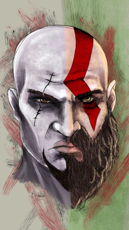 Kratos portrait