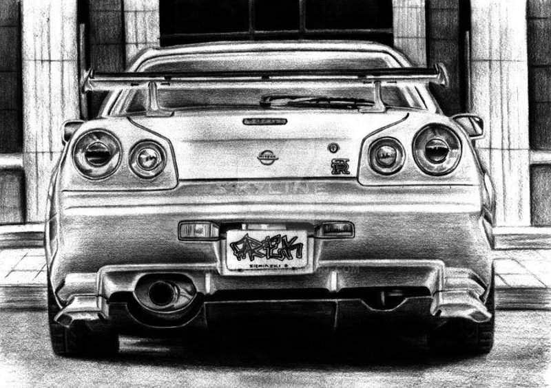 Nissan GTR r34