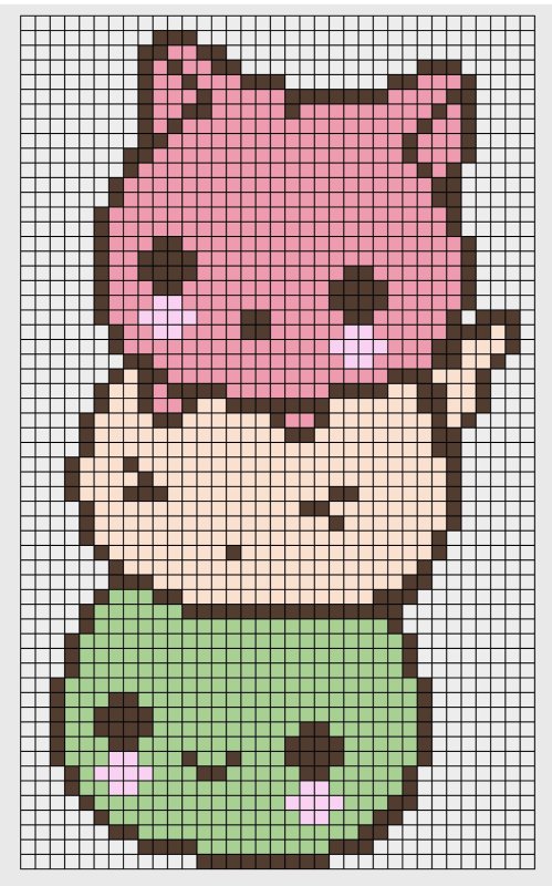 Рисунки по клеточкам маленькие