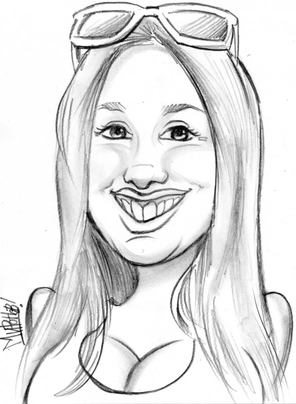 карикатура карандашом