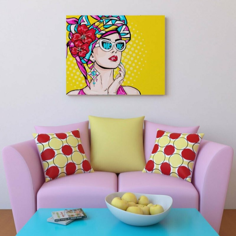 Постеры поп-арт для интерьера