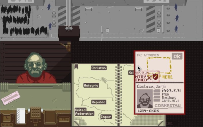 Лукас Поуп papers please