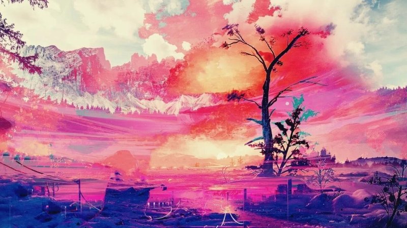 Фэнтези пейзажи