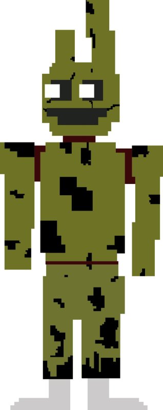 Костюм спринг Бонни из мини игры