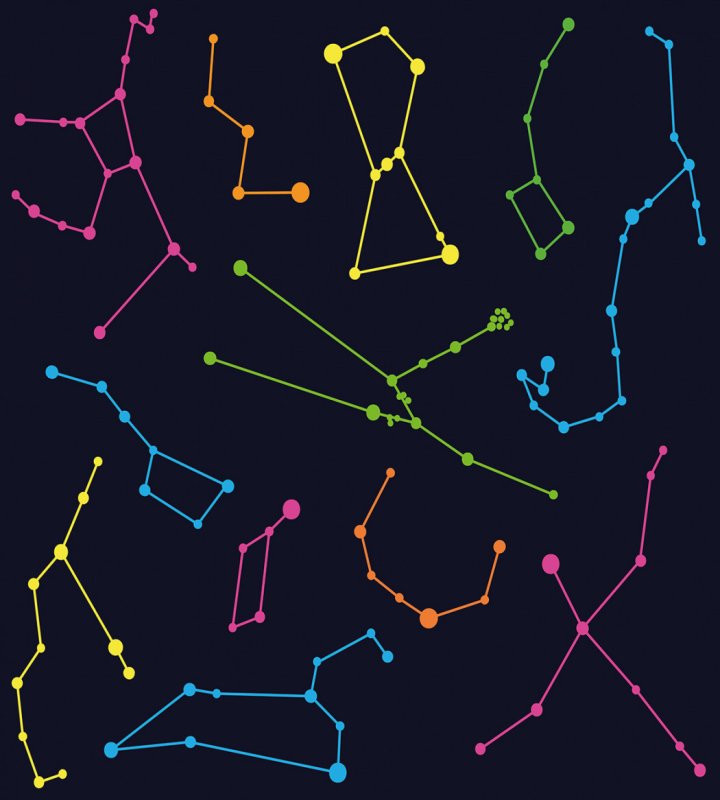 Силуэт созвездия