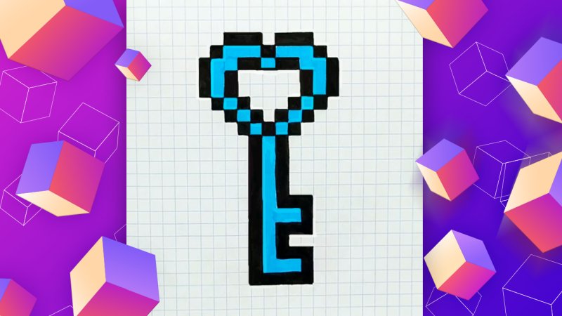 Рисунки по клеточкам лёгкие