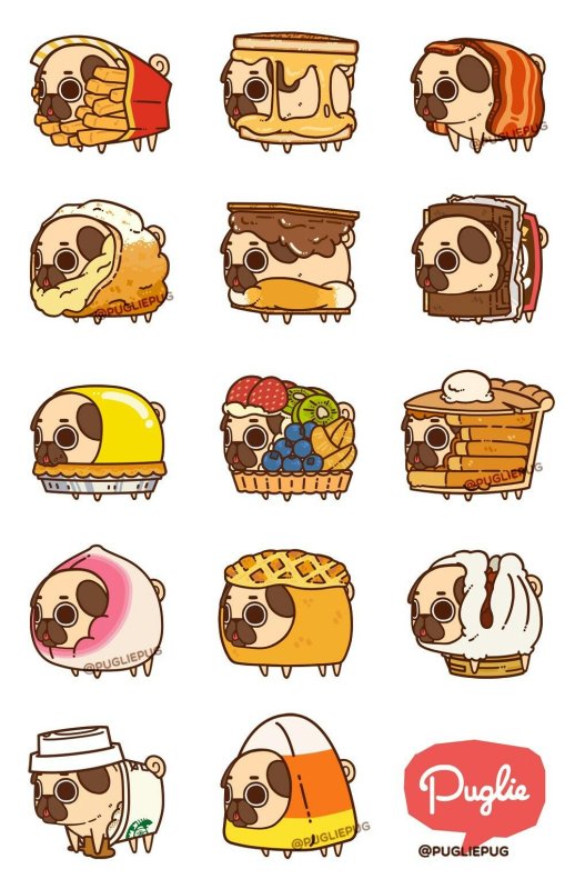 Puglie Pug Мопс