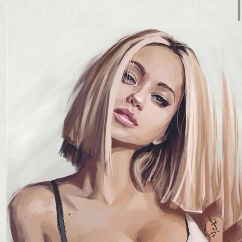Красивые девушки мультяшные