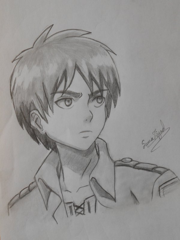 Эрен Йегер скетч