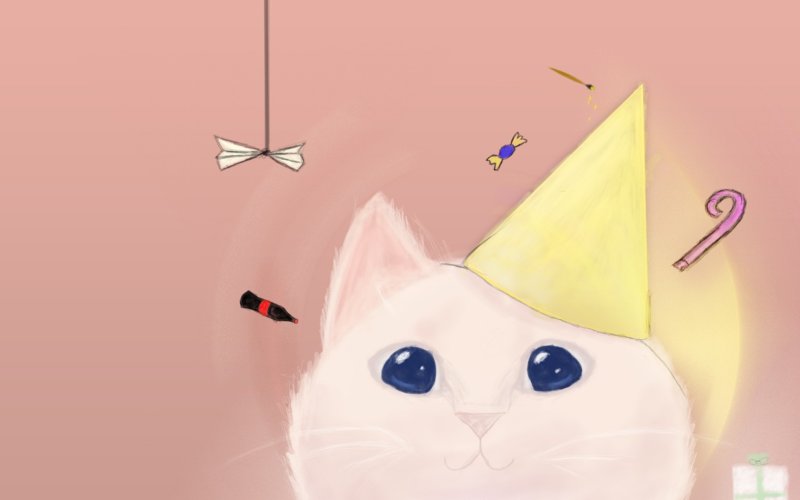 Милые котики мультяшные