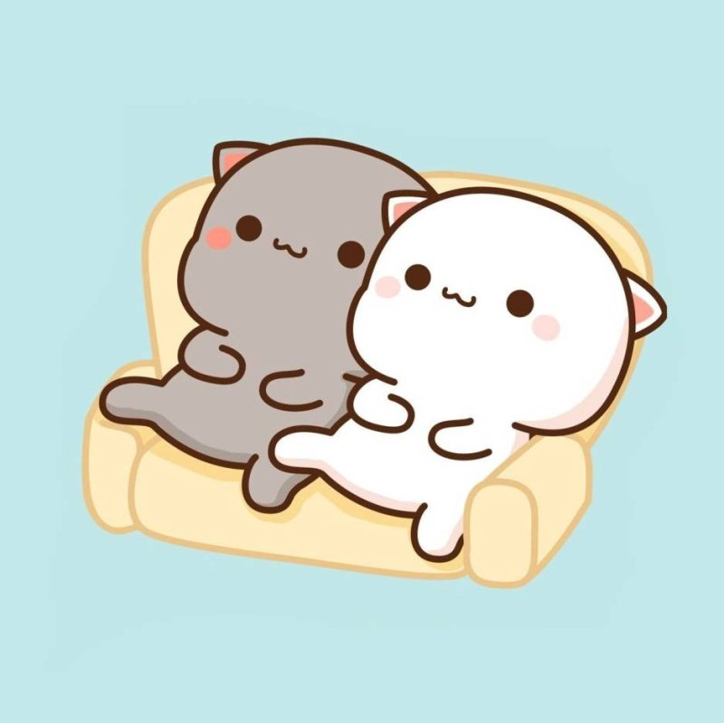 Милые кавайные котики