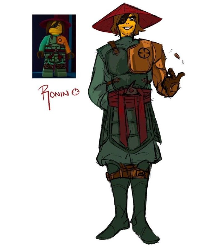 Ninjago Ronin Art