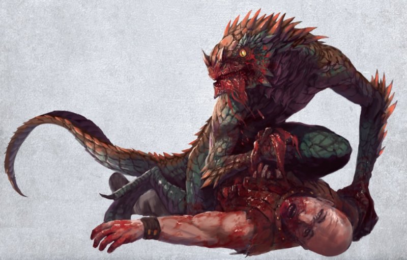 Pathfinder Людоящеры