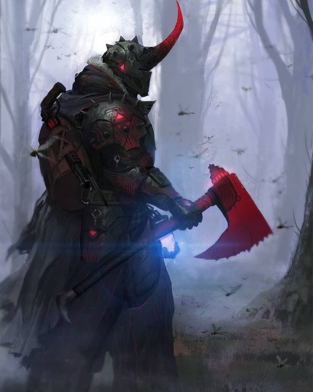 Темный рыцарь с топором