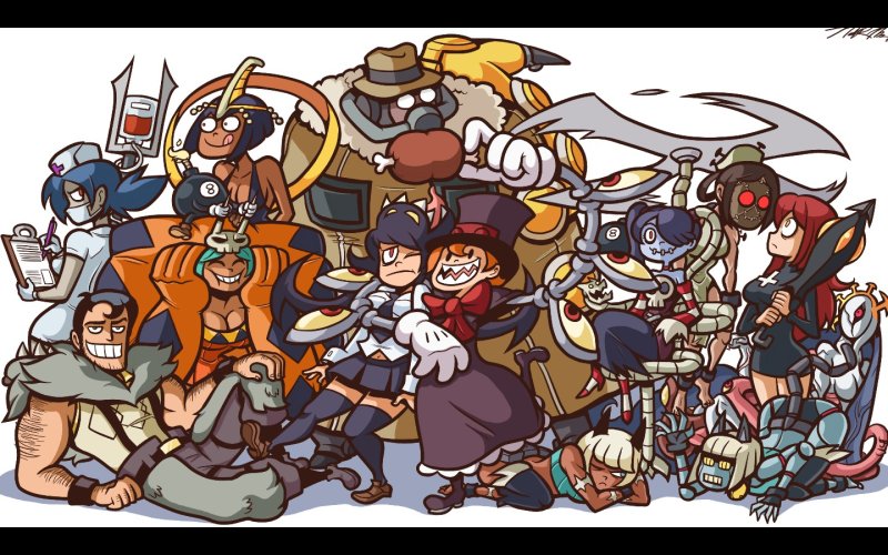 Skullgirls 2 персонажи