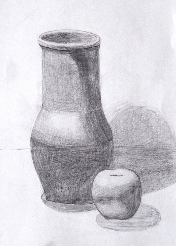 Натюрморт рисунок