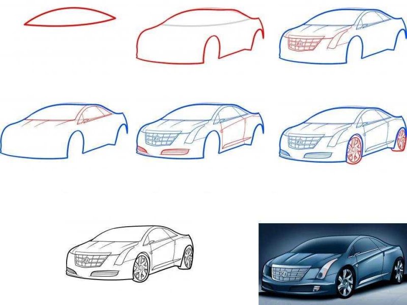Автомобиль рисунок
