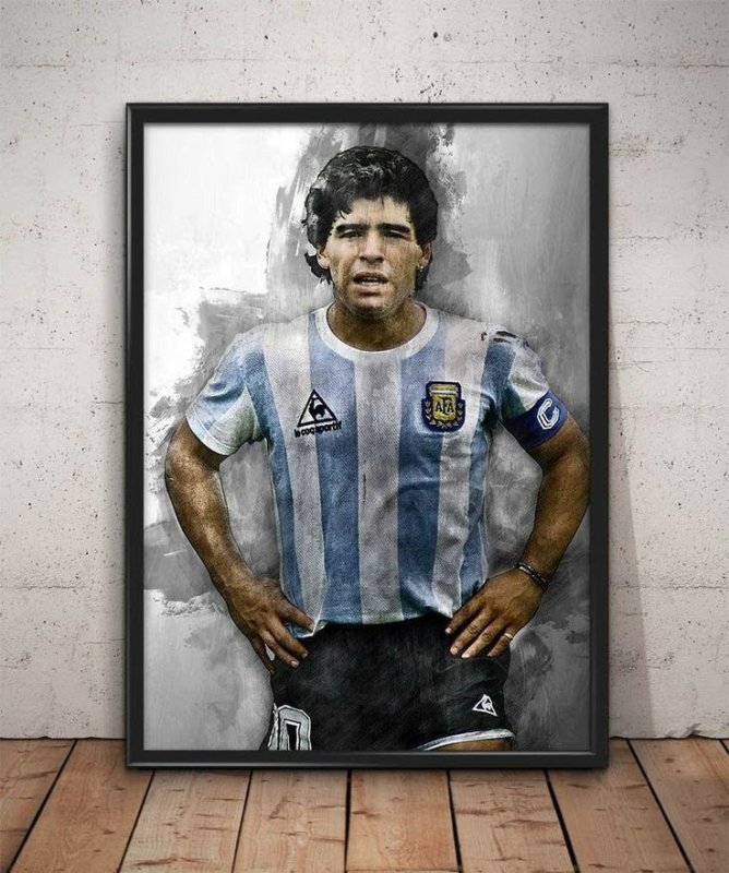 марадона картина