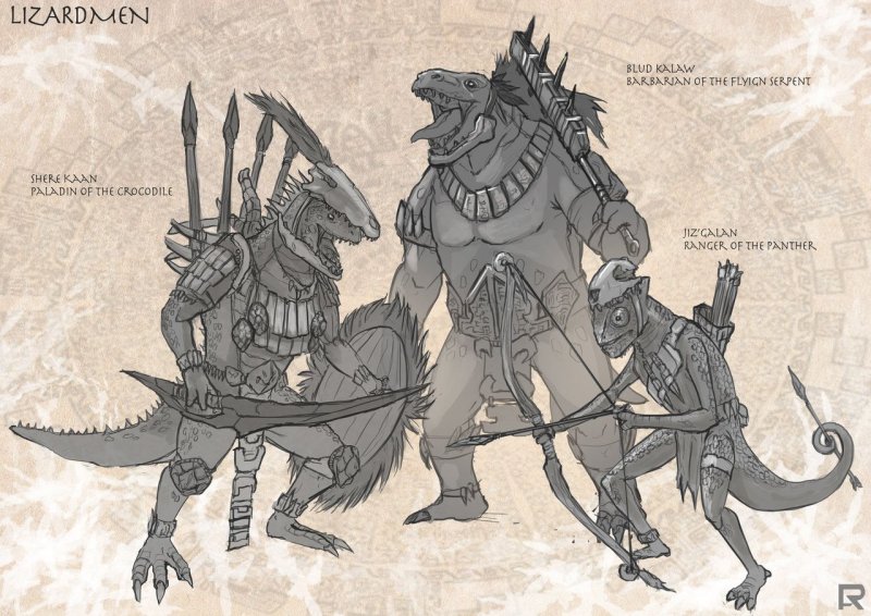 Warhammer Fantasy Battles Lizardman