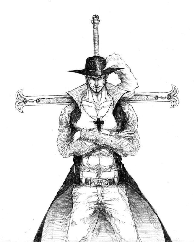 Mihawk one piece