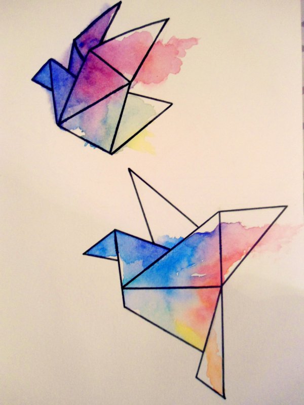 Геометрические рисунки простые