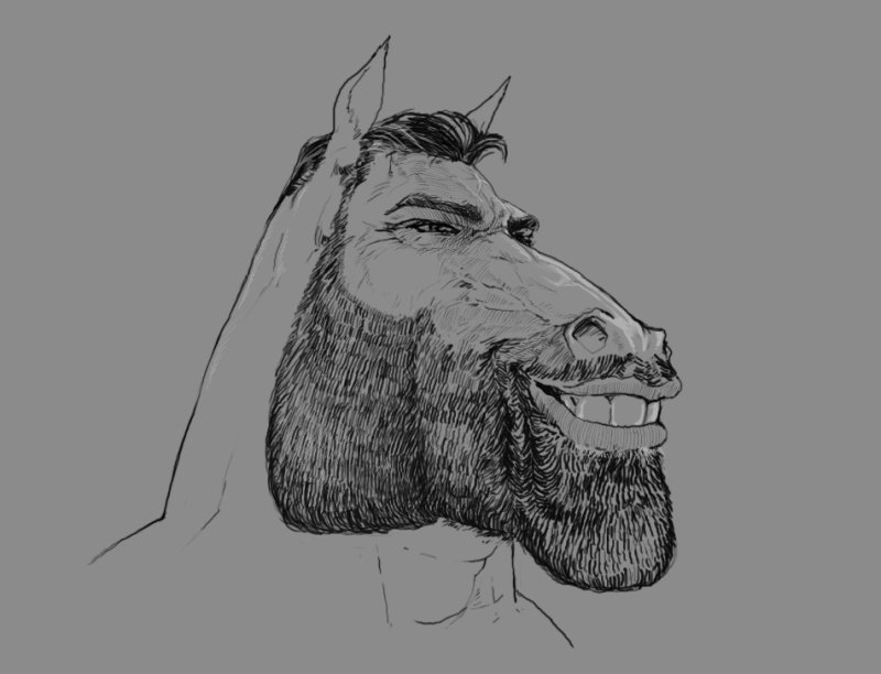 Gigachad Wojack