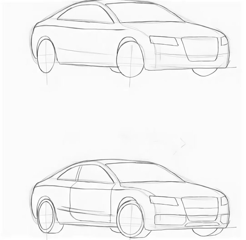 Автомобиль рисунок