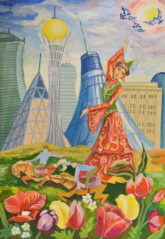 Астана рисунок
