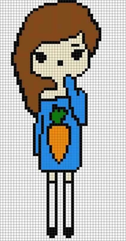 Рисование по клеточкаv