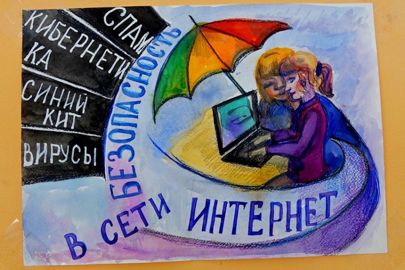 Безопасность в интернете рисунок