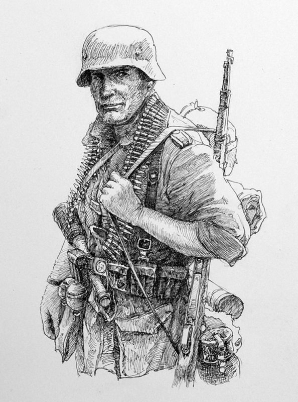 Военные рисунки