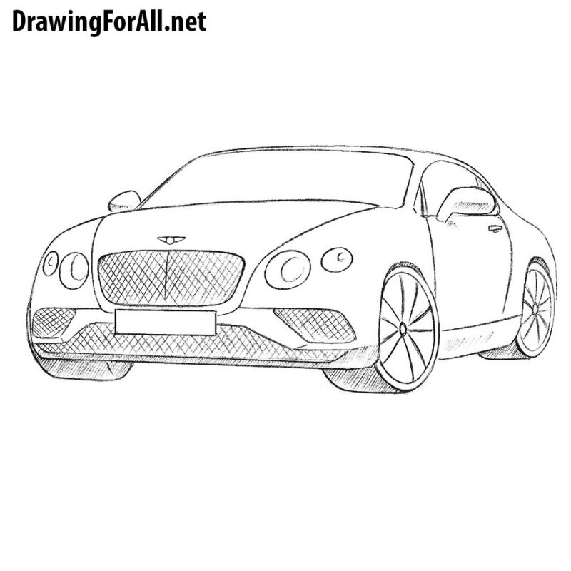 Раскраска Bentley Bentayga