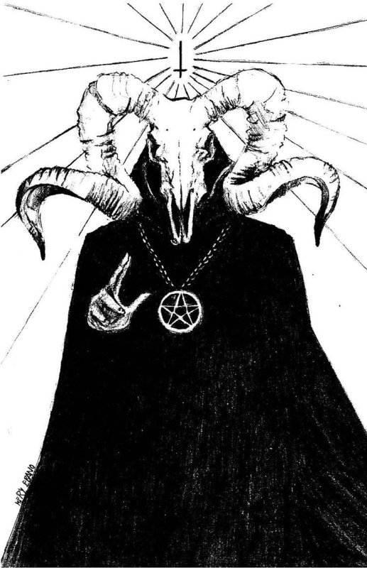 666 Сатана дьявол Бафомет