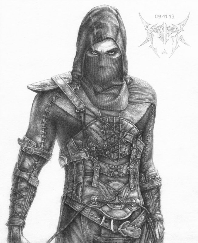 Вор рисунок